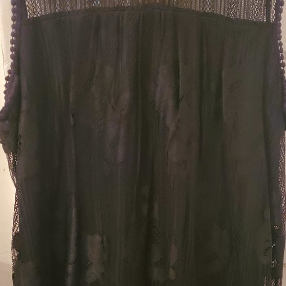 Paper Tee Lace Blouse Size 2X - Picture 2 of 2